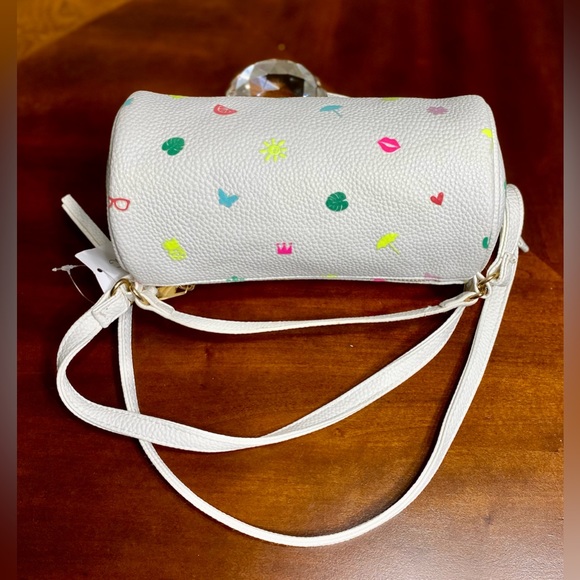 ICING Duffle Bag - White Handbag - Picture 2 of 8